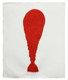 Crochet V, Mixografia,1998 - Louise Bourgeoise