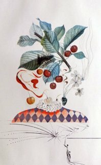 Flordali/Les Fruits Cherries, 1968 (Early) - Salvador Dali